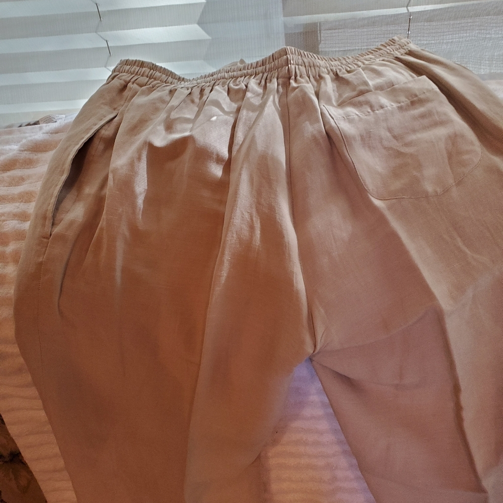 Linen Slacks - Picture 3 of 3